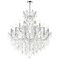 Cwi Lighting Maria Theresa 19 Light Up Chandelier With Chrome Finish 8311P32C-19 (Clear) - alternate 6
